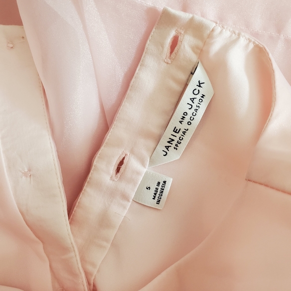 Janie and Jack Tiered Ruffle Organza Dress - Picture 11 of 13